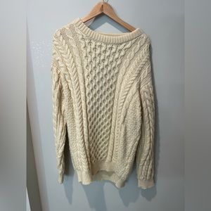 Big Chunky Wool Sweater